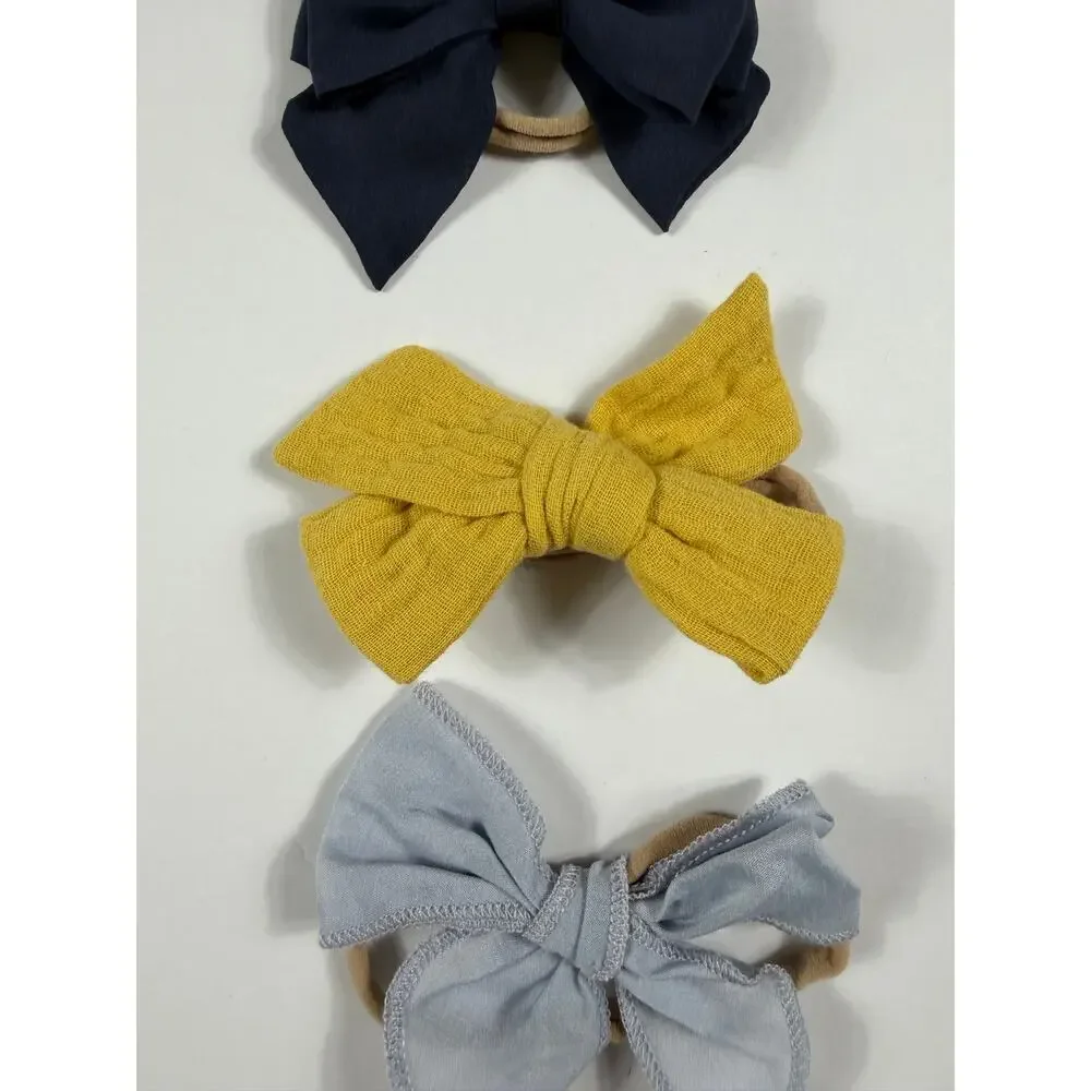 Small Shop Baby Bow Headband Bundle Set of 4